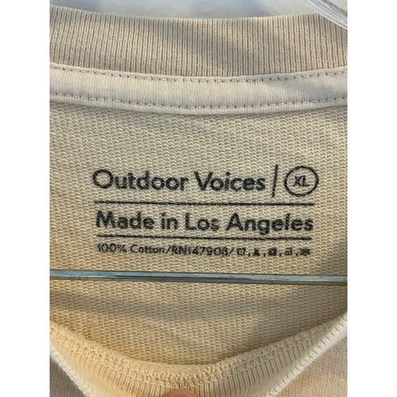 Outdoor Voices graphic logo pullover sweatshirt - Picture 7 of 8